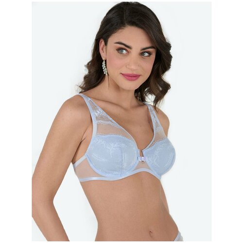фото Бюстгальтер palmetta коллекция sensitive 31133 голубой жемчуг пальметта