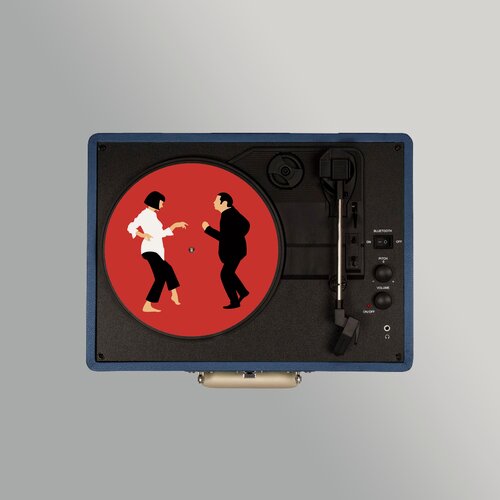 Изображение товара Мат войлочный/фетровый (слипмат) для винилового проигрывателя 195мм