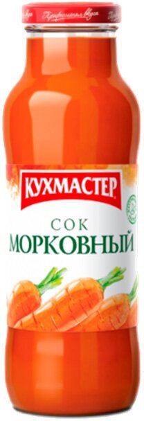 Сок Кухмастер "Морковный" 0,68л