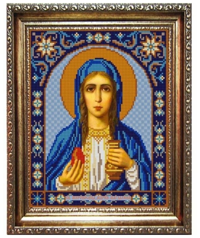 Рисунок на ткани Конёк "Св. Мария Магдалина", 20x25 см