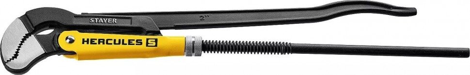 STAYER HERCULES-S, №3, 2, 560 мм, Трубный ключ с изогнутыми губками (27311-3)