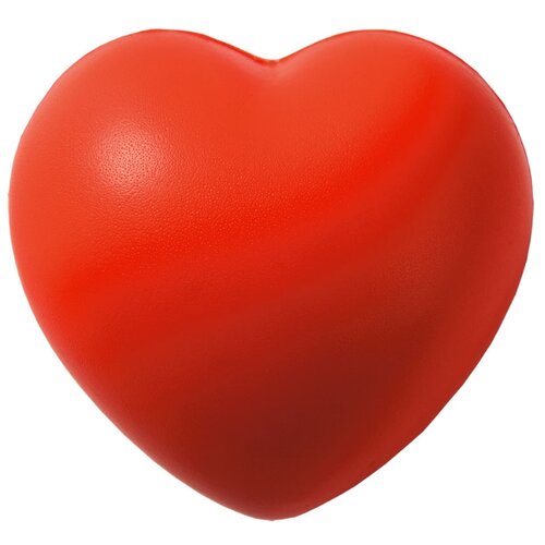 Игрушка-антистресс Комус Сердце, D=7 см, красное