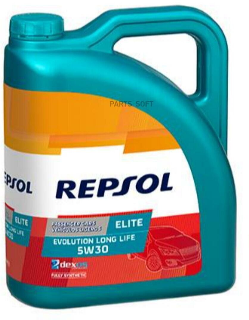 REPSOL 6397/R RP ELITE EVOLUTION LONG LIFE 5W-30 API SN/CF, ACEA A3/B4-04, C3, MB-Approval 229.51/229.52, BMW 4л.