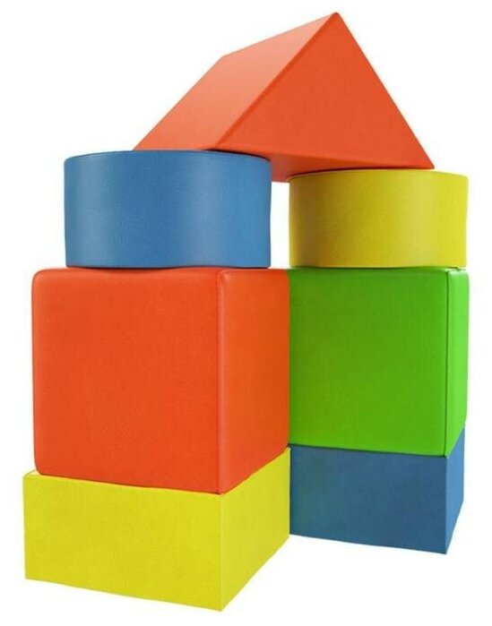 Мягкий конструктор «Универсальный набор», 7 элементов