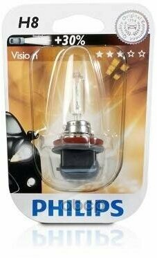 Лампа Головного Света H8 12V (Блистер 1 Шт.) Philips арт. 12360B1