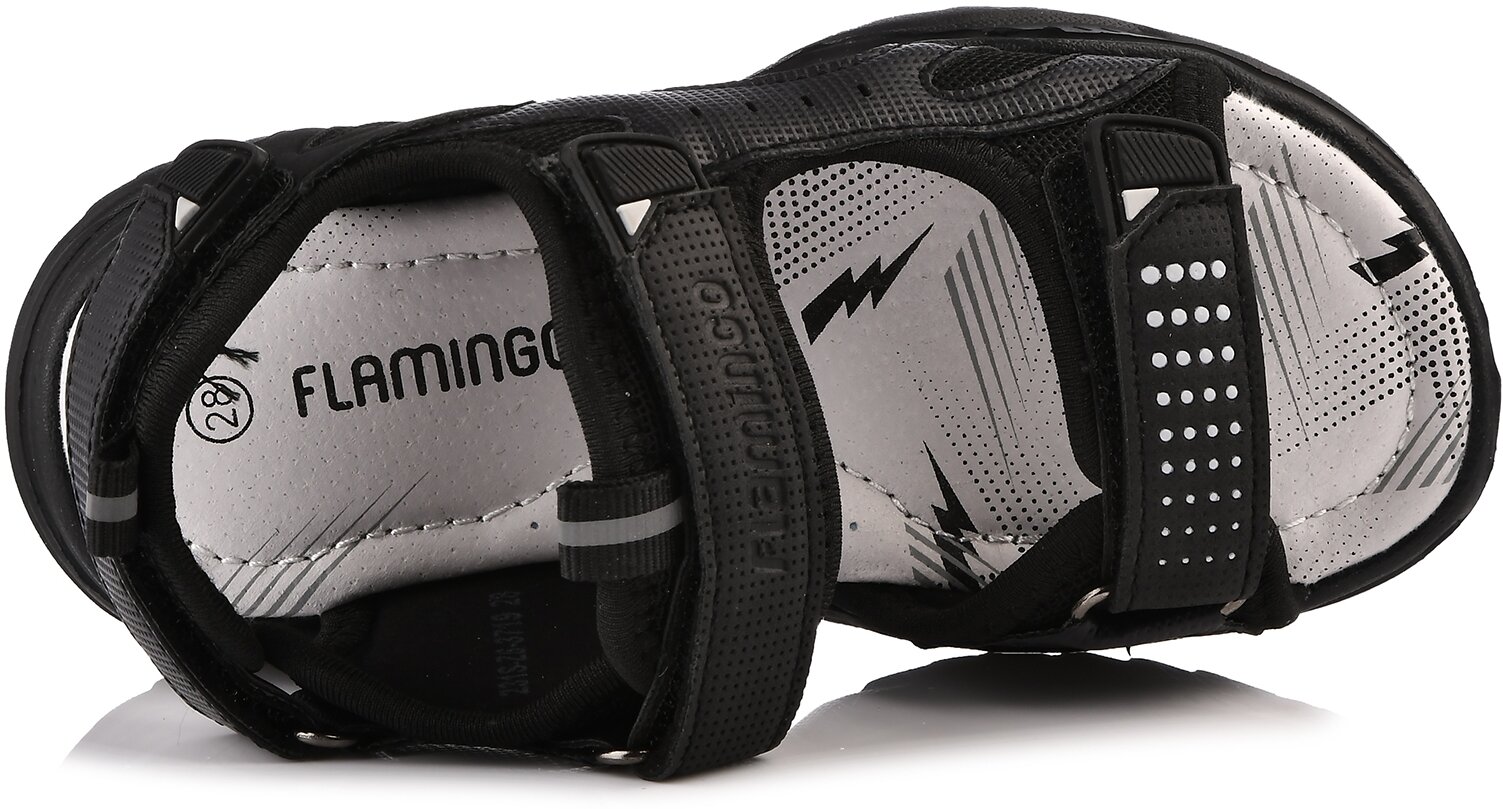 Сандалии Flamingo, размер 31, черный — фото 1