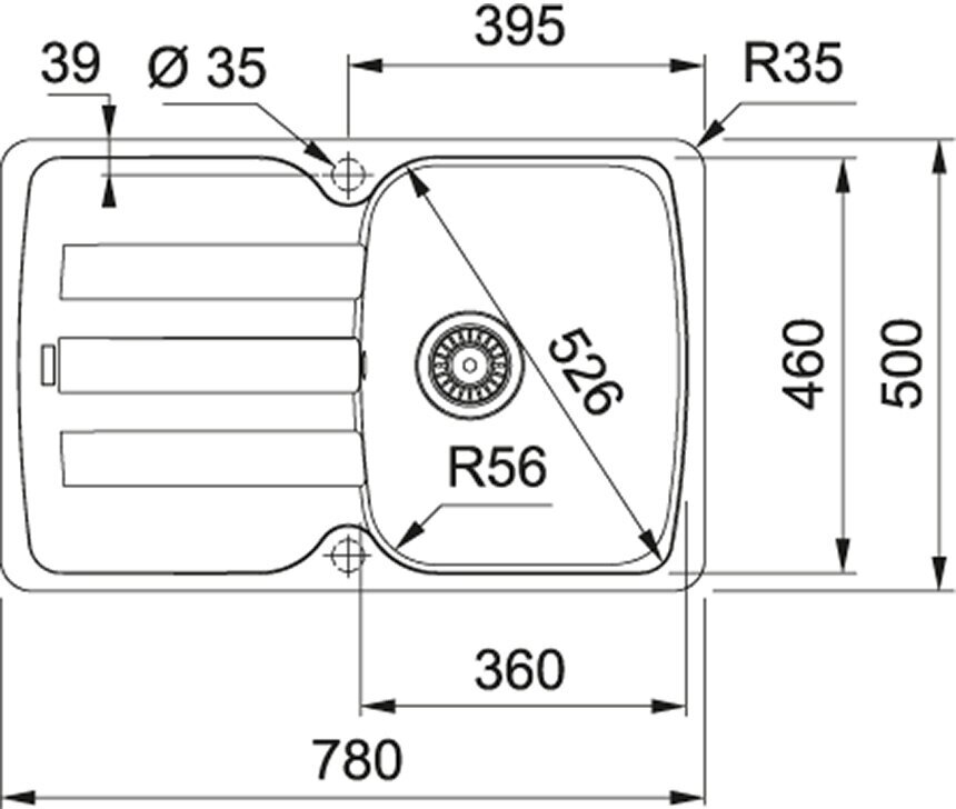 Мойка для кухни Franke Antea AZG 611-78 белый - фотография № 4