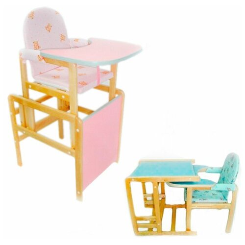 Стул-стол для кормления Матрешка в ассорт. 870х430х600см