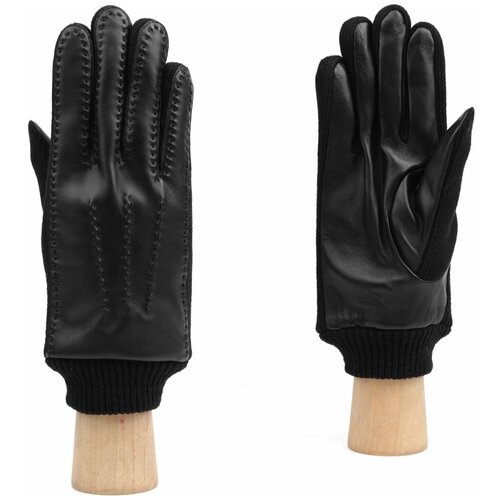 фото Мужские перчатки из натуральной кожи fabretti, размер 9