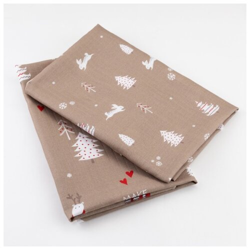 фото Набор муслиновых пеленок крошка я let it snow, 75*120 см, 2 штуки