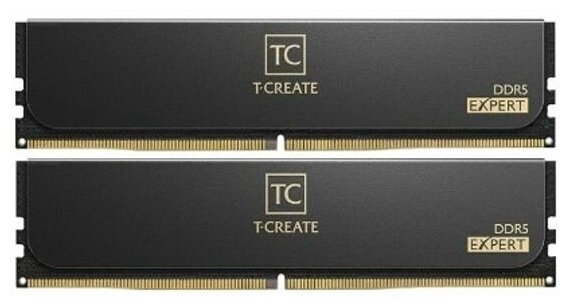 Модуль памяти Team Group 32GB (16GBx2) DDR5 6400 DIMM T-CREATE EXPERT(BK) CTCED532G6400HC40BDC01 CL40-40-40-84 1.35V