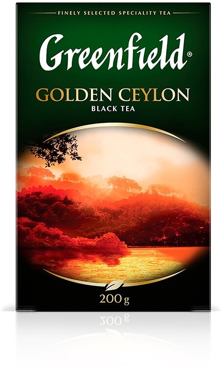 Чай черный Greenfield Golden Ceylon, листовой 200 г