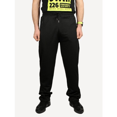 фото Брюки джерда, размер 56/5xl, черный