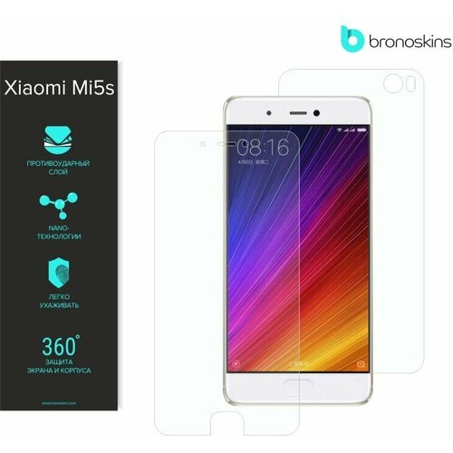 Защитная пленка для Xiaomi Mi5s (Глянцевая, Защита задней панели)