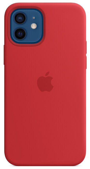 Чехол (клип-кейс) Apple для Apple iPhone 12/12 Pro Silicone Case with MagSafe красный (MHL63ZE/A)