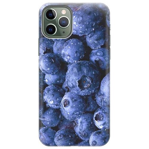 фото Re:pa чехол - накладка artcolor для apple iphone 11 pro с принтом "черника"