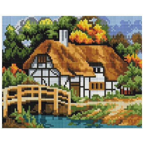 фото Село набор для выкладывания стразами 20х25 белоснежка 422-st-ps