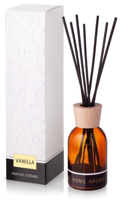 Ароматический диффузор для дома Vanilla 110 мл с палочками