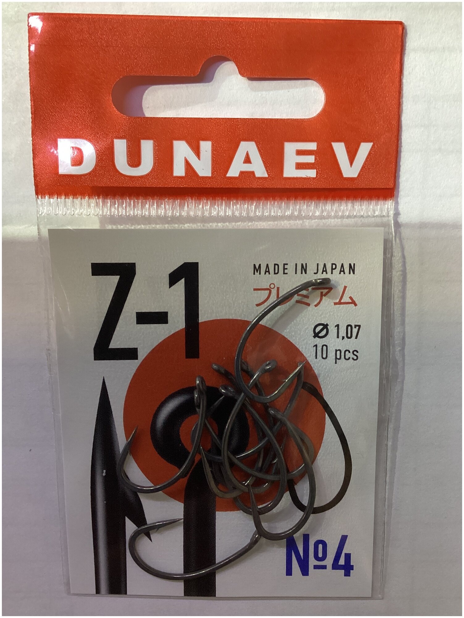Крючок Dunaev Premium Z-1 #4 (упак.10шт)