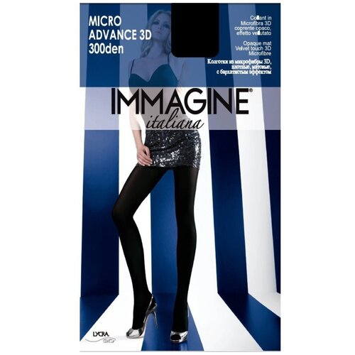 Колготки Immagine Micro Advance 3D 300, nero (черный), 2