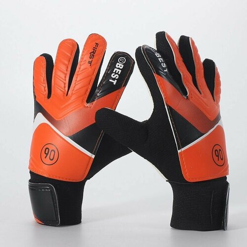 Вратарские перчатки , размер 6, оранжевый