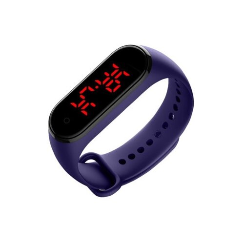 Фитнес-браслет ZDK band 10 Blue с датчиком измерения температуры, смарт часы (Водостойкий)