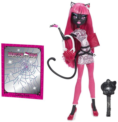 Кукла кошка Монстр Хай Кетти Нуар новый скейместр, Monster High New scaremester Catty Noir