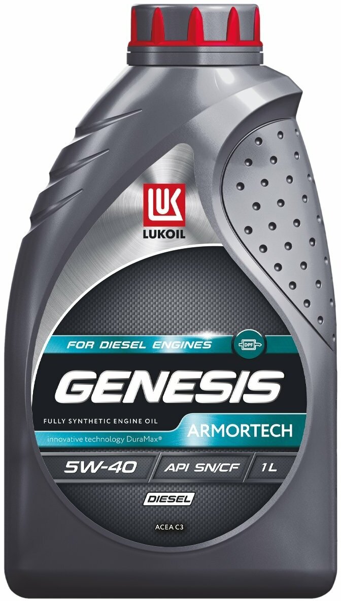 LUKOIL Genesis Armortech Diesel 5w40 Масло Моторное Синт. 4л. Лукойл