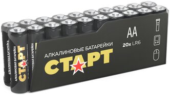 Батарейки старт LR06-B20 AA 20шт