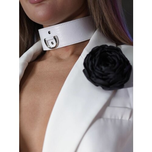 Чокер Fire Horse, металл, длина 34 см, белый