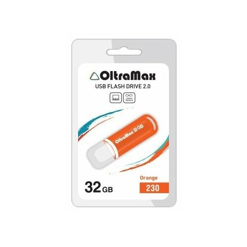 фото Флешка oltramax 230 32gb orange