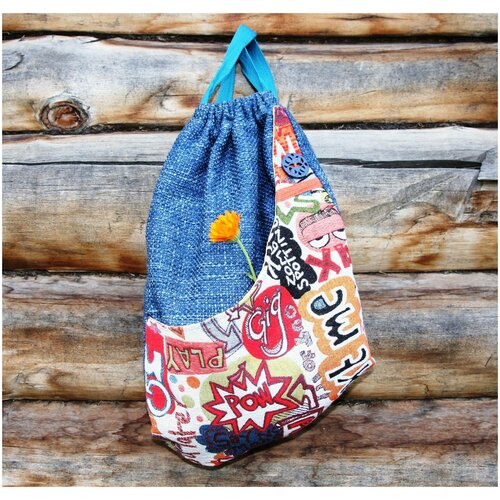 фото Рюкзак текстильный, торба нет бренда