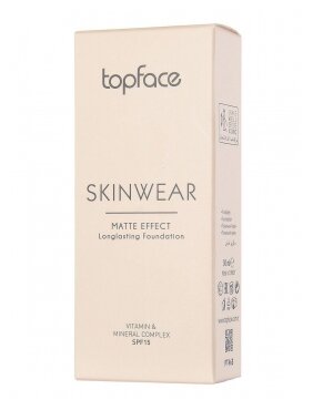 Topface Тональный крем SkinWear Matte Effect, SPF 15, 30 мл, оттенок: 006