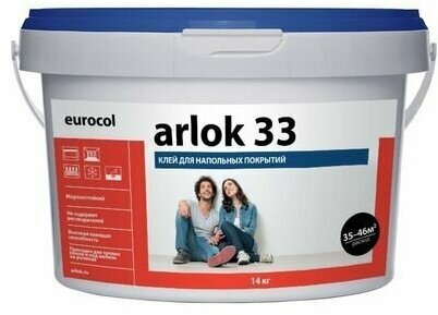 Клей eurocol arlok 33 ведро 1,3 кг