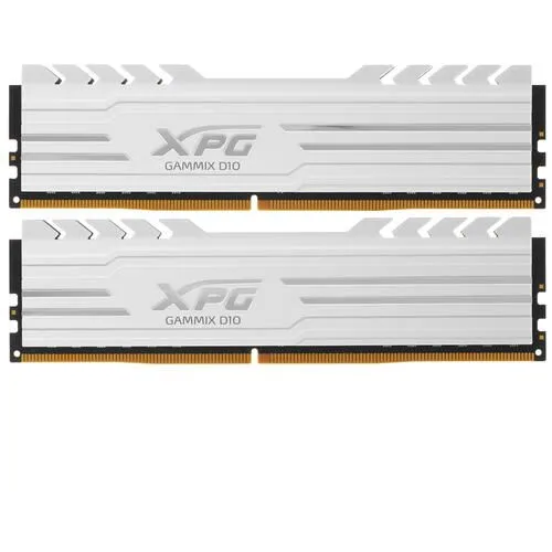 Оперативная память ADATA XPG Gammix D10 AX4U32008G16A-DW10 16 ГБ DDR4 8 ГБx2 шт 3200 МГц 450000₽