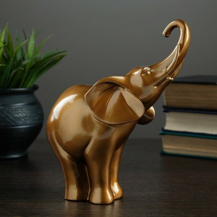 Хорошие сувениры Фигура "Слон" бронза, 15х8х18см