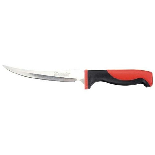 фото Нож matrix "fillet knife" small, 150 мм, двухкомп. рукоятка, пластиковые ножны 79108