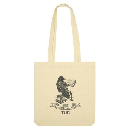 фото Сумка «wednesday nevermore - уэнсдей академия невермор» (желтый) us basic