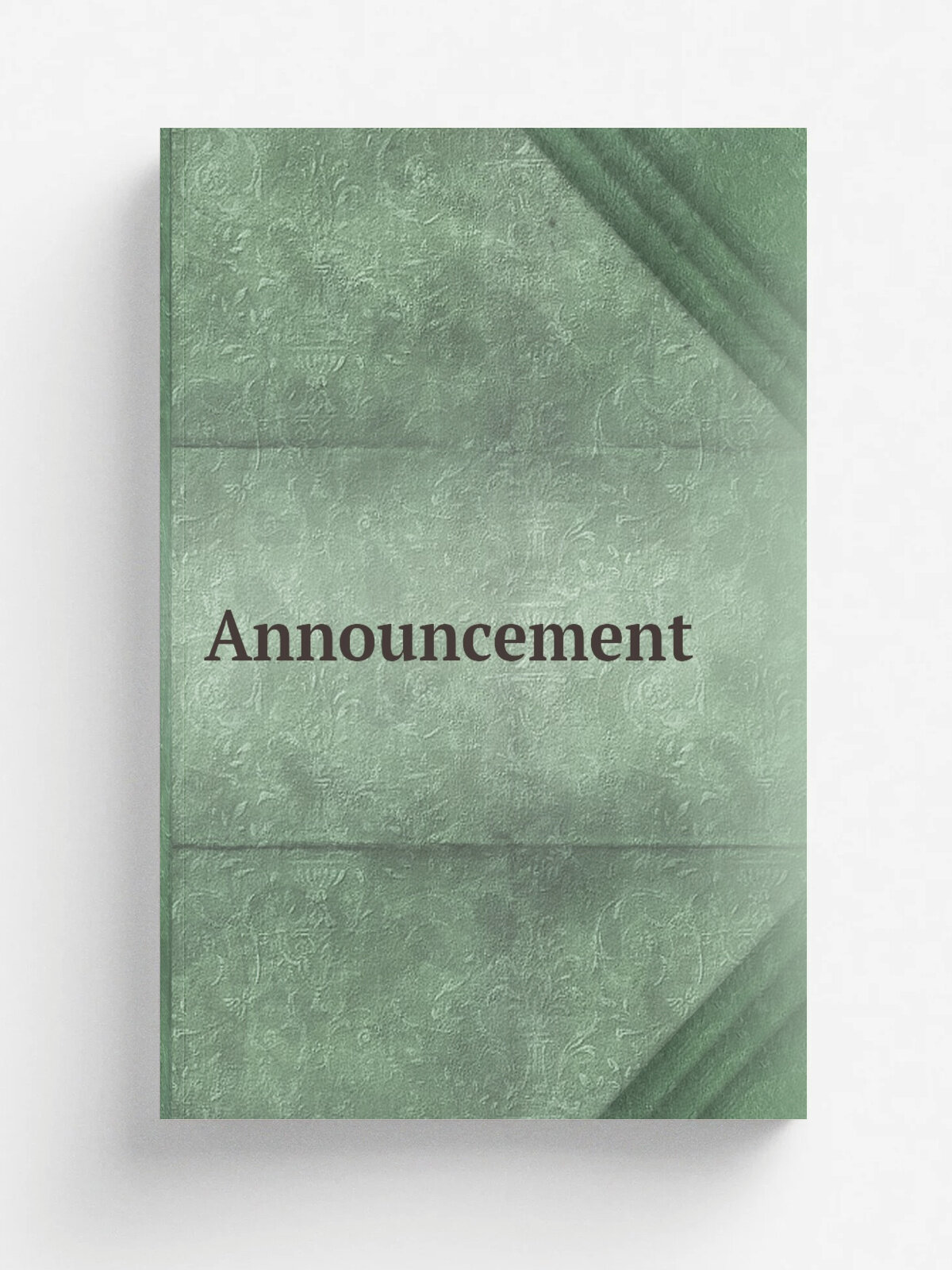 Announcement | 1945 | Urbana : University of Illinois | Репринт