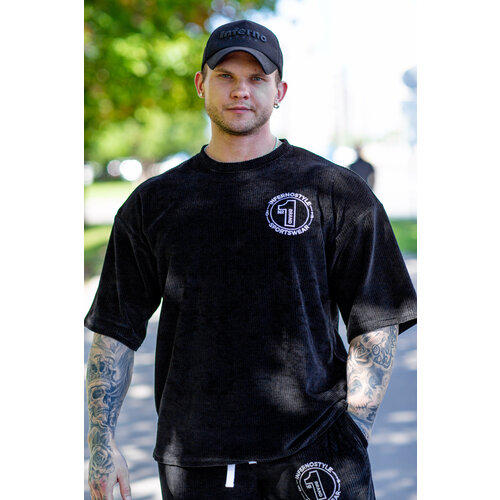 фото Футболка inferno style, размер xl, черный