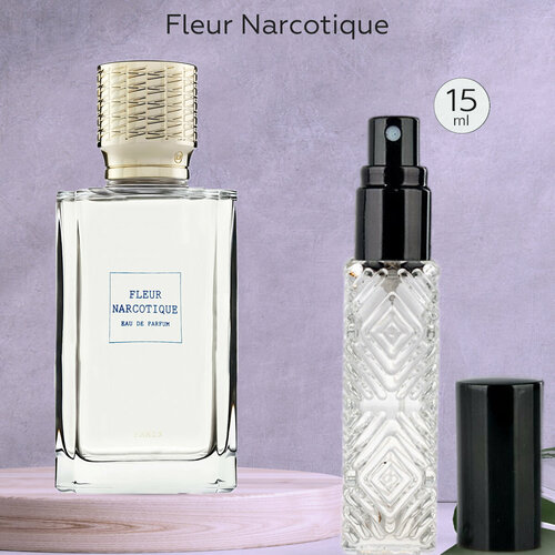 Gratus Parfum Fleur Narcotique духи унисекс масляные 15 мл (спрей) + подарок духи lab parfum 503 fleur narcotique унисекс 100 мл