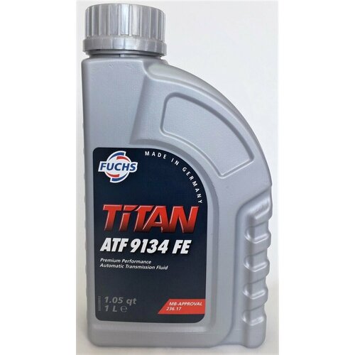 Масло трансмиссионное FUCHS TITAN ATF 9134 FE, MB-236.17, 1л.