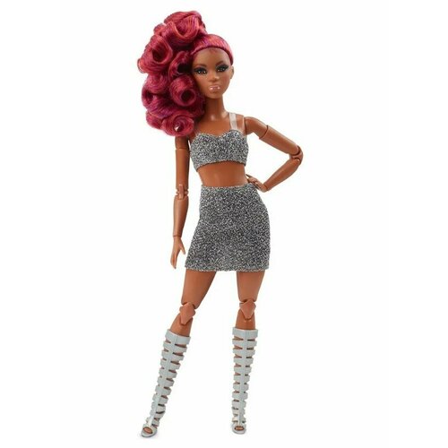 Кукла Barbie Looks Лукс Образы миниатюрная с высоким хвостом кукла barbie looks лукс образы блондинка с короткой стрижкой hcb78