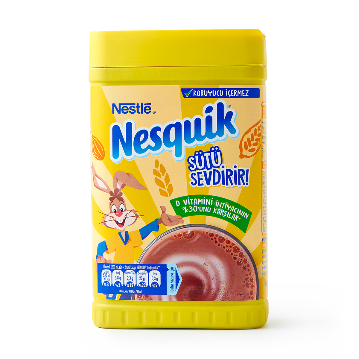 Какао-напиток Nesquik шоколадный растворимый в банке, 420 г - фотография № 13