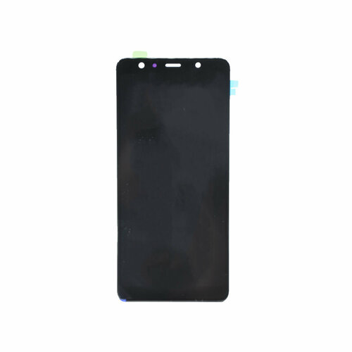 Дисплей с тачскрином для Samsung Galaxy A7 (2018) A750F (черный) (AA) AMOLED дисплей с тачскрином для samsung galaxy a8 2018 a530f черный amoled
