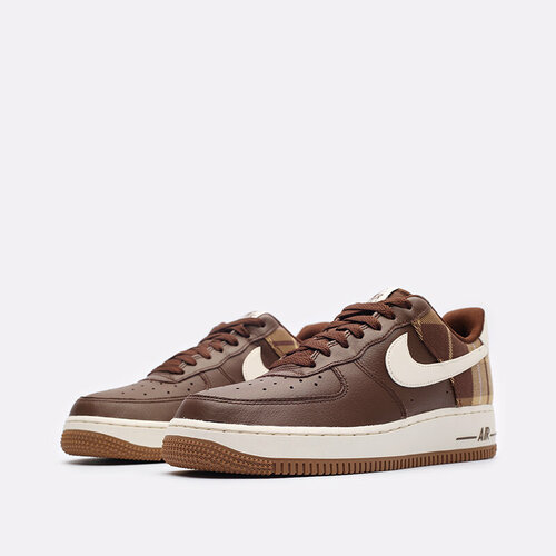 фото Кроссовки nike air force 1 '07 low, размер 8.5us, коричневый