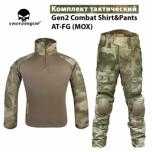 фото Боевой костюм штаны и рубашка мох l emersongear
