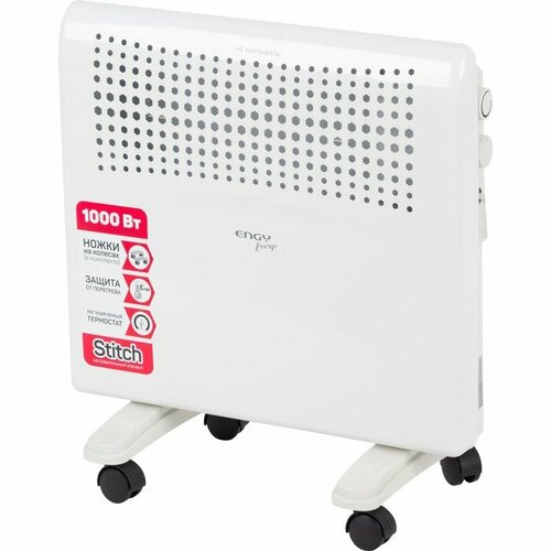 Обогреватель ENGY EN-1000E energo конвекторный 1000 Вт 15 м белый 274100₽