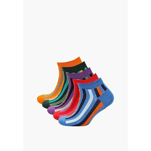 фото Носки big bang socks, размер 40-44, зеленый, красный, голубой, желтый