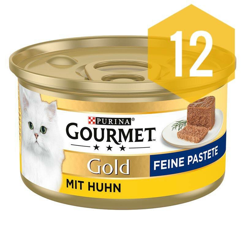 Gourmet Gold - курица. 12 баночек. Европа